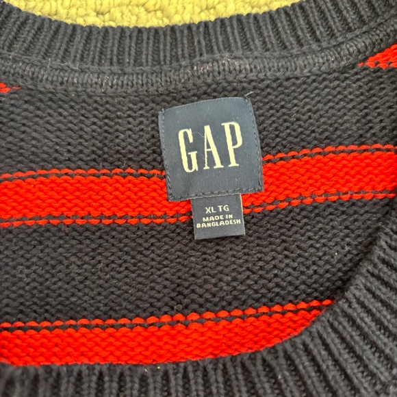 Nautical sweater is 100% cotton - Picture 2 of 3